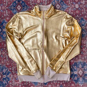 American Apparel Small Golden Bomber Jacket